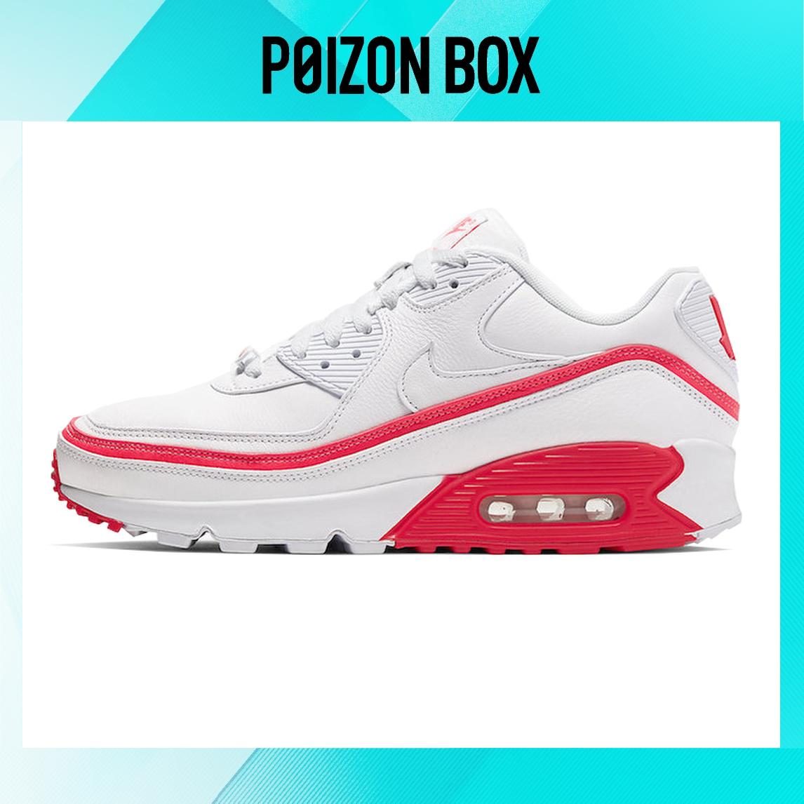 

кроссовки Nike Air Max 90 Undefeated White Solar Red CJ7197-103