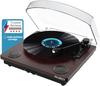 Majority Moto Vinyl Record Player Black/brown
