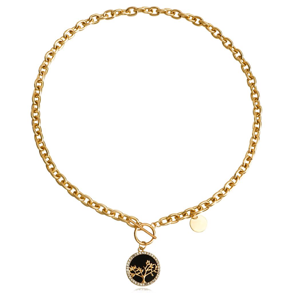 Collier Fritillaire Amour Croisé Collier Chaîne Pull Femme Accessoires Tendance