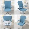 Large Backrest Multi-Fit Office Chair Covers Ergonomic Seat Protectors Breathable Durable Covers For Home Computer Desk Chairs