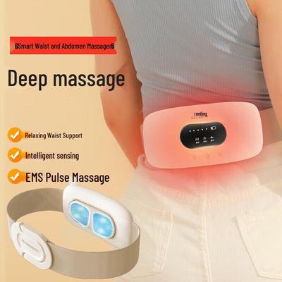 HEZHENG Smart Waist & Abdominal Massager with Heat CN Plug (adapter Included)