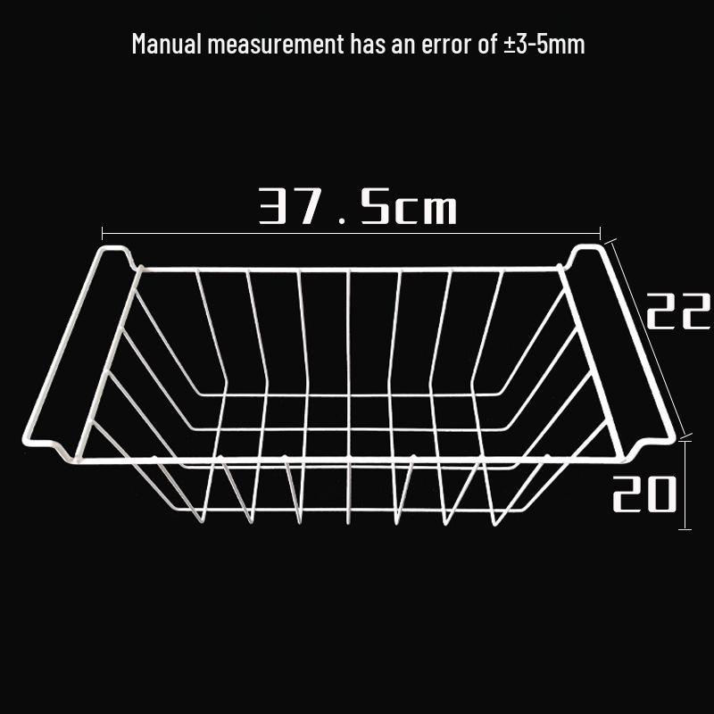 Universal Multi-Layer Hanging Freezer Storage Rack Basket