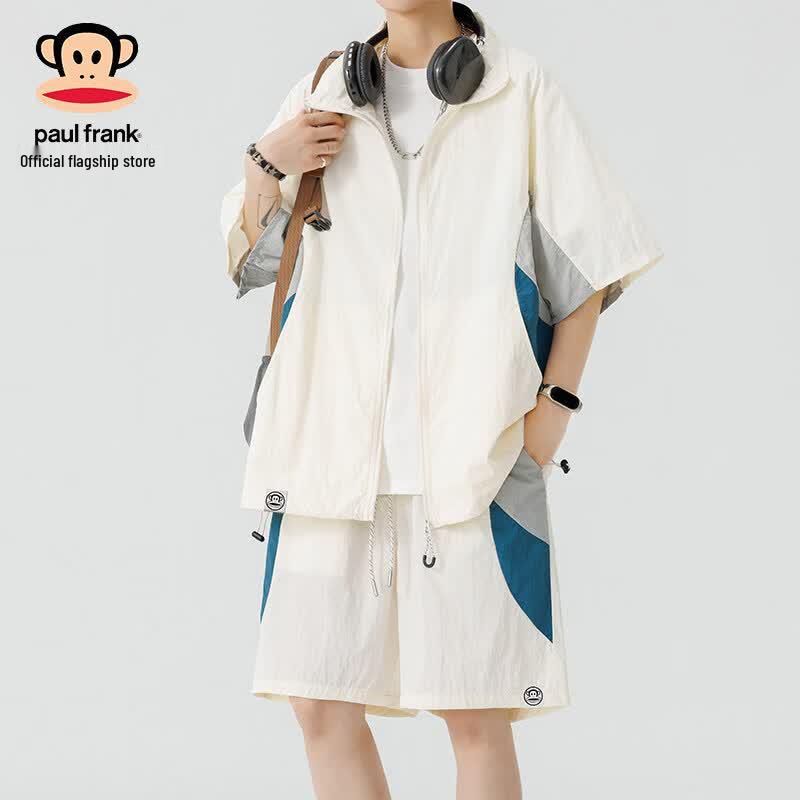Paul Frank Men's Ice Silk Sun Protection Two-Piece Set