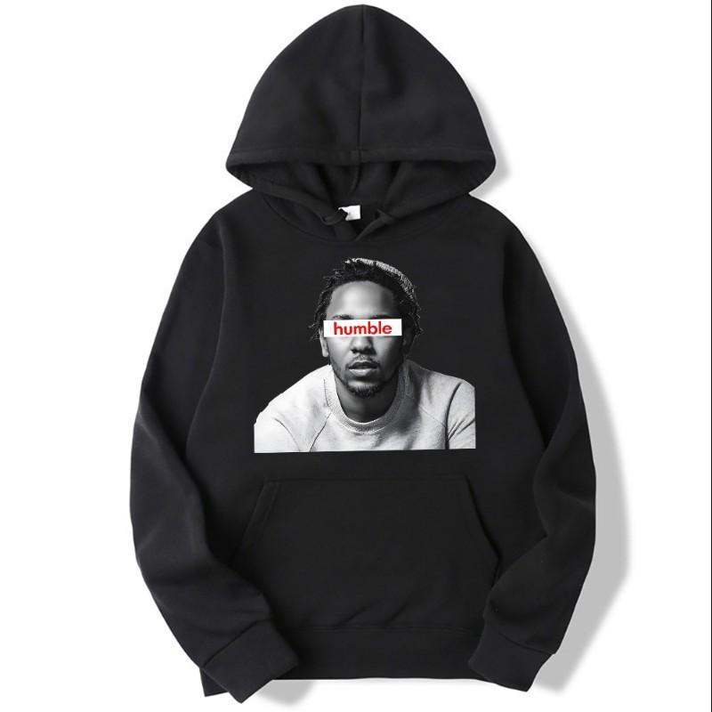 Kendrick Lamar Humble Hoodies Men Clothing . Unisex Kendrick Lamar Humble Portrait Fleece Hoodie Hip Hop Graphic Streetwear Pullover Sweatshirt