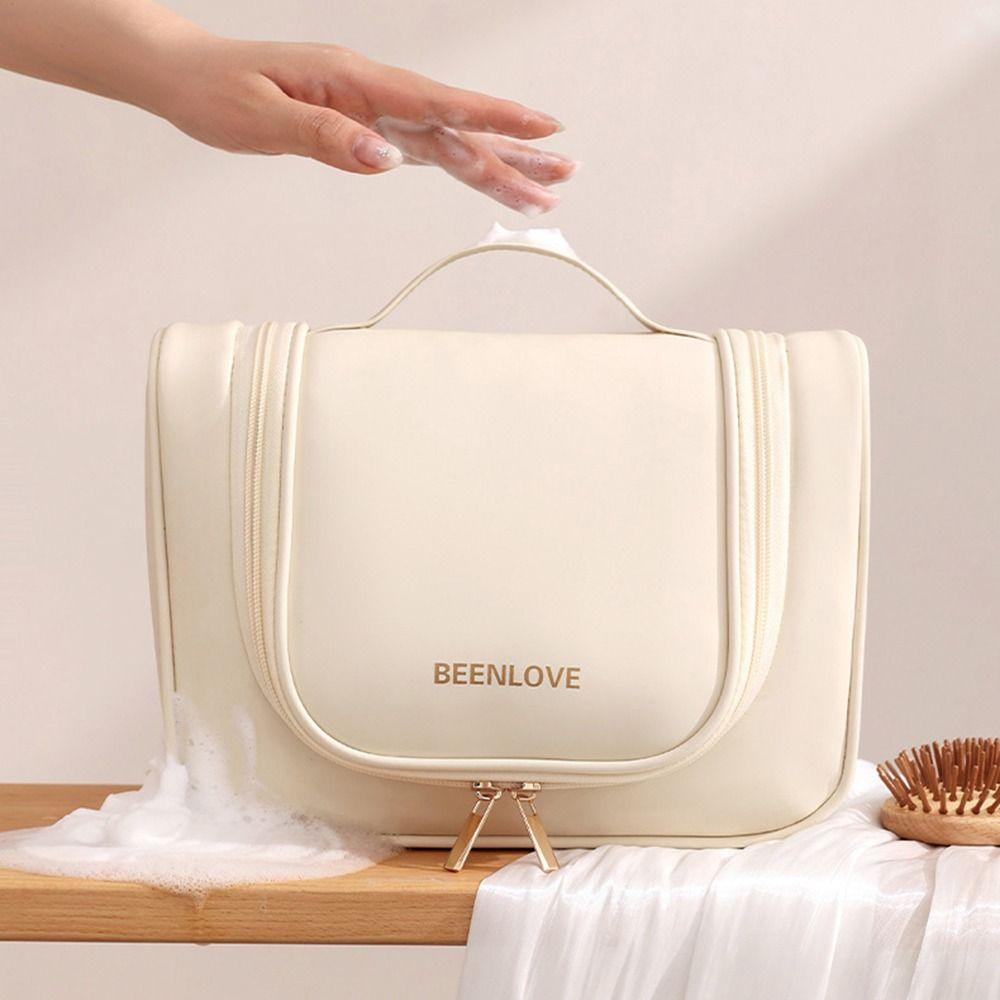 Multi-Functional Cosmetic Storage Bags Waterproof Wash Handbag Fashion Hanging Makeup Bag  Travel