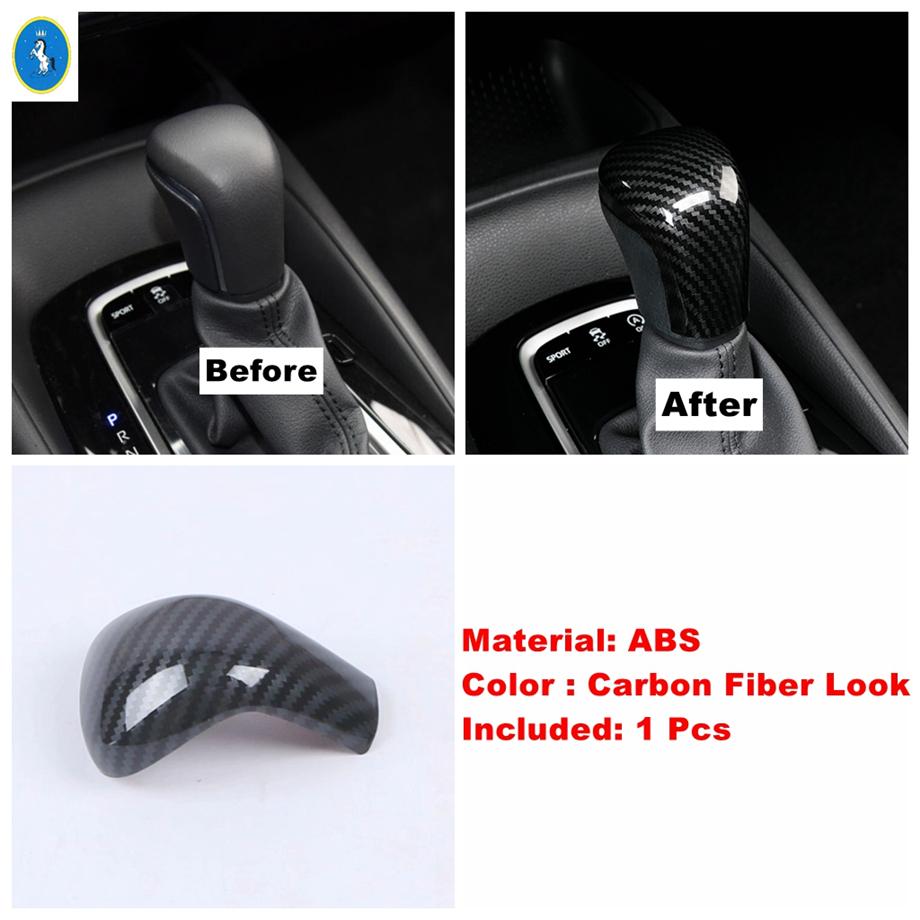 Fit For Toyota Corolla Cross  - 2024 Gear Shift Head Knob / Upper Air Outlet / Handle Bowl Panel Cover Trim ABS Accessories