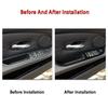 Carbon Fiber Car Window Lift Switch Panel Trim Decorative Stickers Car Styling For BMW Old 5 Series E60 2005-2010
