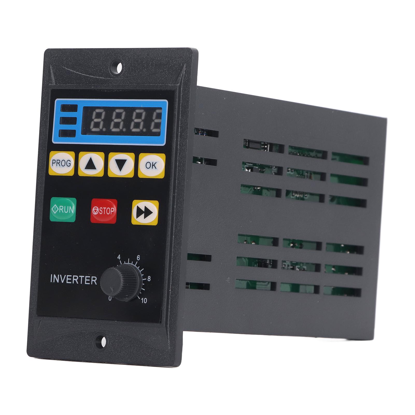 

750W Variable Frequency Drive Inverter 1PH 176264V Input 3PH 0220V Output Motor Frequency