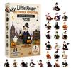 Cute Halloween Decorations Goose Advent Calendar 2026, 24 Day Countdown with Spooky Desk Ornaments Acrylic Duck Ornaments, Collectible Gift
