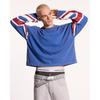 American Long Sleeve T-Shirt Y2K Flag Print Streetwear Top Teens