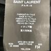 Saint Laurent Paris Modelo 2014 353674 Jaqueta Spencer Curta de Veludo Preto Jaqueta 34 pretoUsado