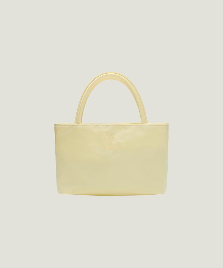Mucu And Ebony Near Tote Bag _ Lemon