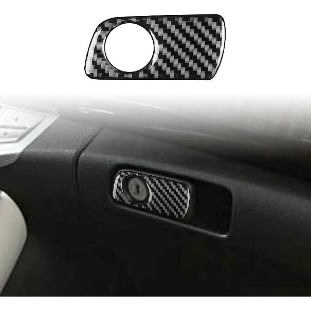 Carbon Fiber Decorative Stickers Car Central Control CD Radio Buttons Konb Media Panel Frame Car Interior Compatible with Honda Accord 2013 2014 2015