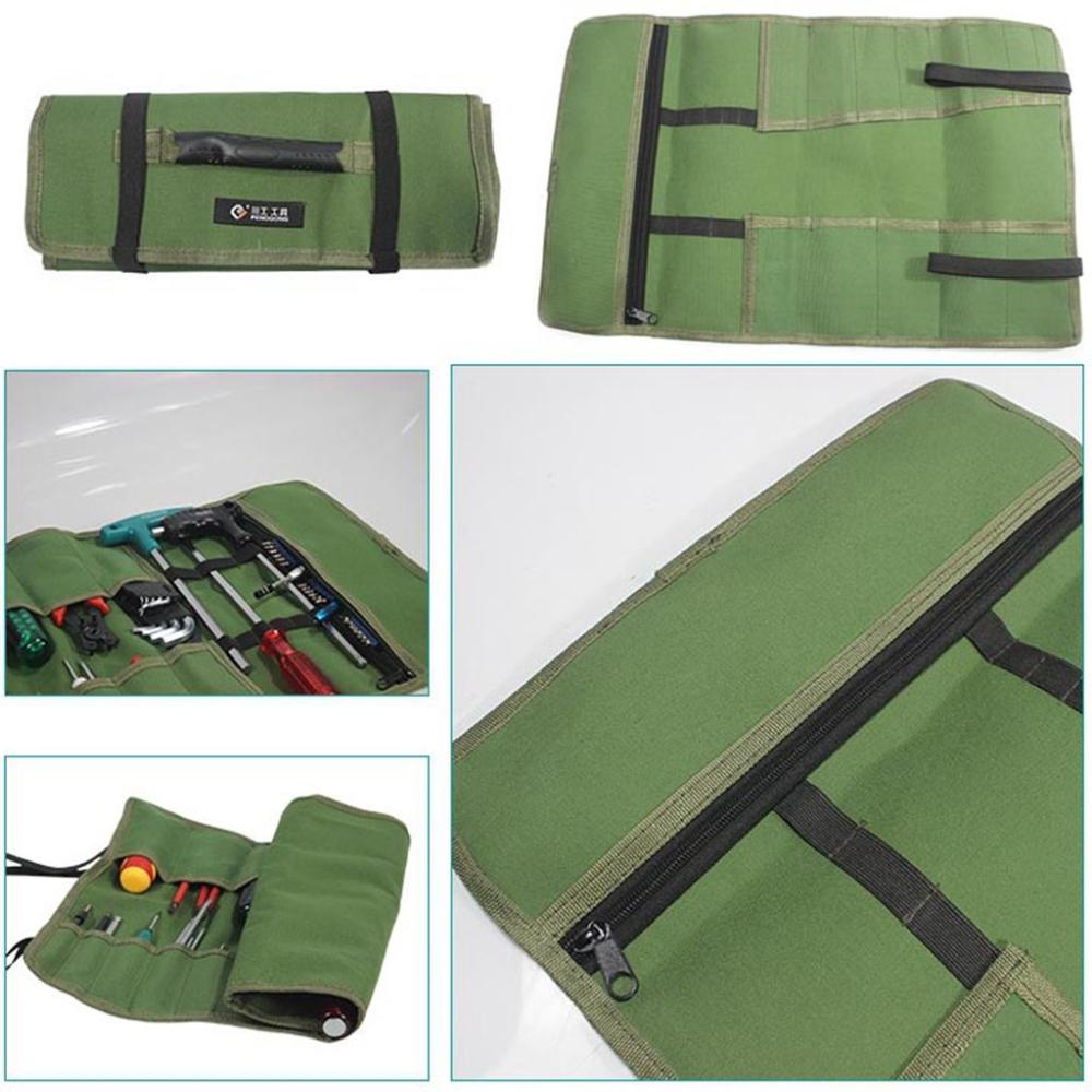 Tool Holder Wear-resist Quality Canvas Tool Organizer Tool Bags Electrician Tool Bag Canvas Pouch