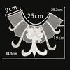 Black And White Organza Embroidery Collar Lace Mesh Lace Diy Sewing Decoration With Clothing Accessories