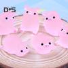6ks Poutavé prase Socha Ornament Carving Technology Cute Glow Pig Mini Portrait Mini Fairy Garden Landscape