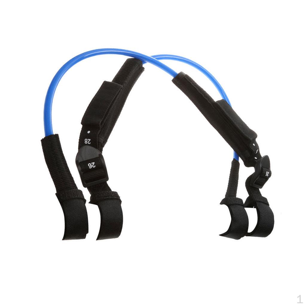 

2pcs Adjustable Windsurfing Harness Line Wind Surfing Accessory - 22-28 / 28-34 inch blue,