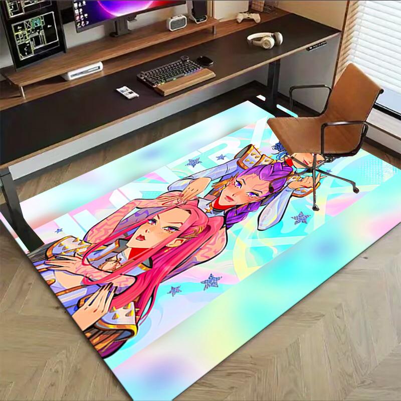 Fantasy Sisters Carpet For Playroom Bedroom Living Room Sofa Home Decorkids Game Area Rug Nonslip Floor Mat