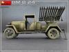 Soviet Military Truck with Katyusha Rocket Launcher WW.II 1.5t BM-8-24