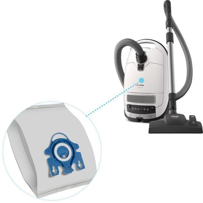 Staubsaugerbeutel für MIELE GN [10er-Pack] Ersatzbeutel 10408410/9917730 für MIELE Classic C1 Complete C2 C3 S2 S4 S5 S6 S8 Serie