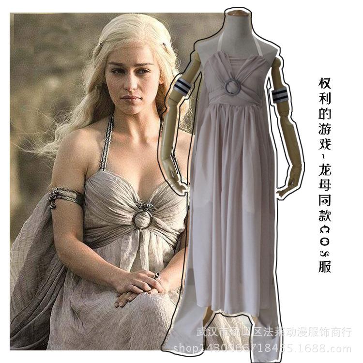 Game of Thrones, A Song of Ice and Fire, Mother of Dragons, Daenerys Targaryen, Costumes
