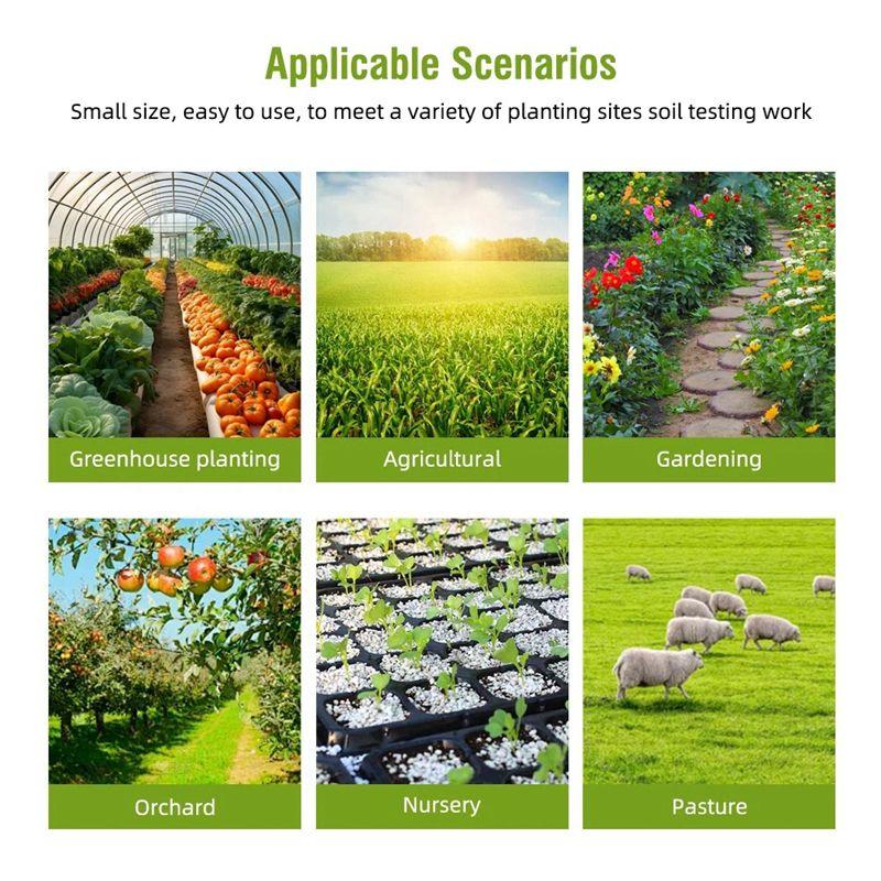 Feb.Soil PH Meter Moisture Meter Waterproof Soil Humidity Tester For Garden Potted Vegetable Greenhouse Planting Detector