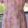Mom's Modern Floral Short-Sleeve Dress for Middle-Aged and Elderly Women - 2026 Slimming Casual Style