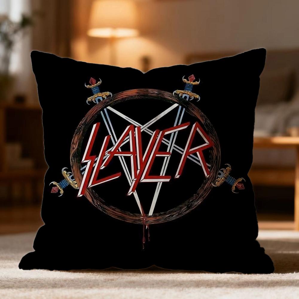 

Fashion S-Sslayerer Cushion Cover Soft Washable Pillow Case Multi-Scene for Couch Bed Travel Office Use 30cmx30cm