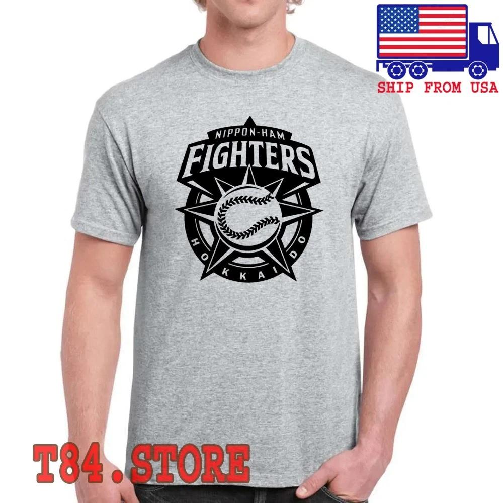 

Hokkaido Nippon-Ham Fighters Men s Gray Size S to 5XL S