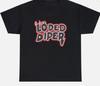 Rock Punk Tops LODED DIAPER Print Crew Neck Short Sleeve Vintage Y2k Fashion Tshirt Casual Loose Streetwear Fans Gift Unisex