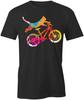 CAT BICYCLE TShirt Tee Short-Sleeved Cotton CLOTHING ANIMALS S1BCA44