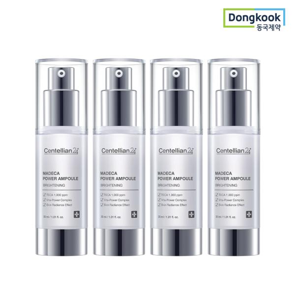 Madeca Power Ampoule Brightening 30ml x 4 Skin Transparency Care Radiance Freckles