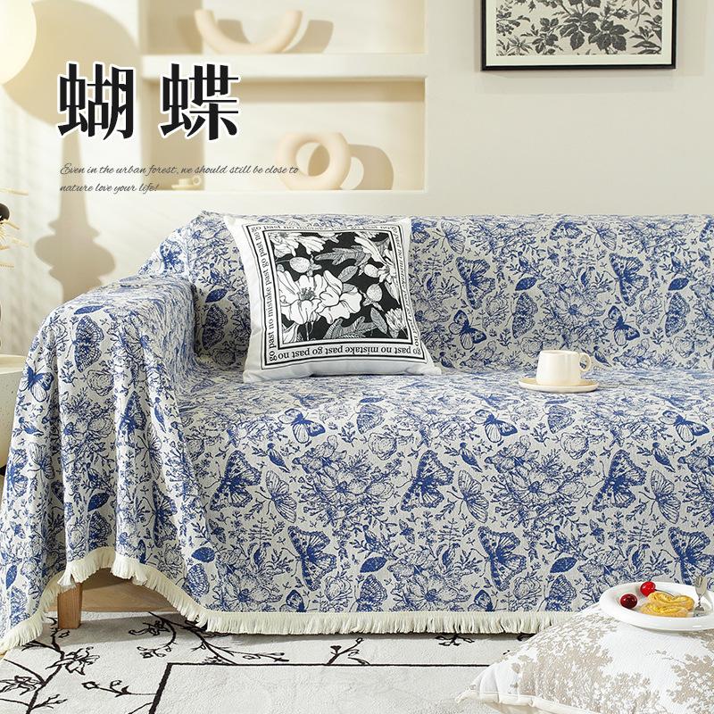 American Style Thickening Sofa Towel Two-sided Easy To Lay Sofa Cover Dust Anti-cat Scratch Protection Cover Sofa Blanket Carpet