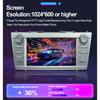 Radio de Coche 2Din Android 8 PULGADAS Para Toyota Camry XV40 2006-2011 Carplay Reproductor Multimedia Estéreo Autoaudio Unidad Principal Navegación GPS 1+32GB
