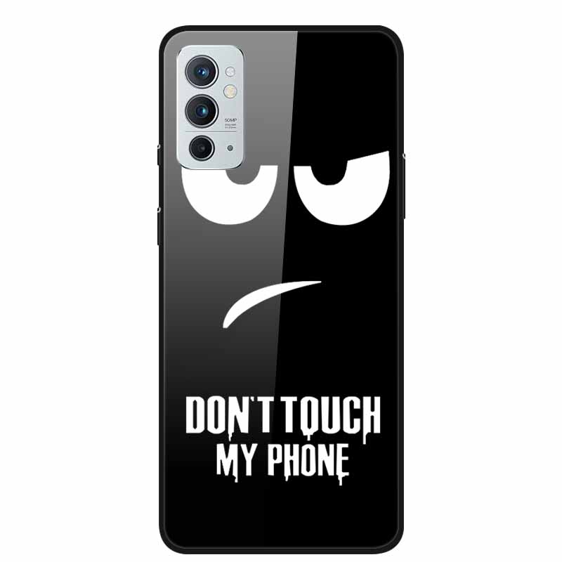 Tempered Glass Cover For Oneplus 9RT Case 1+ 9RT Hard Back Cover for Oneplus 9RT 5G Case Coque Bumper Funda OnePlus 9 1+9RT