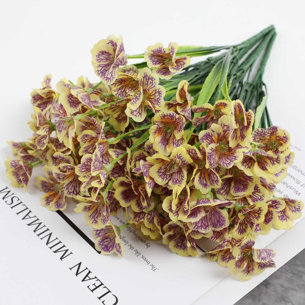 Artificial Greenery Bouquets for Home, Hotel, Wedding, and Decoration