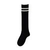 Girls' Striped Cotton Over-the-Knee High Socks - Summer Thin JK Style