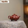 270ml Boutique Yixing Purple Clay Teapots Handmade Tripodia Pot Raw Ore Purple Jade Gold Sand Kettle Zisha Tea Set Tea Services