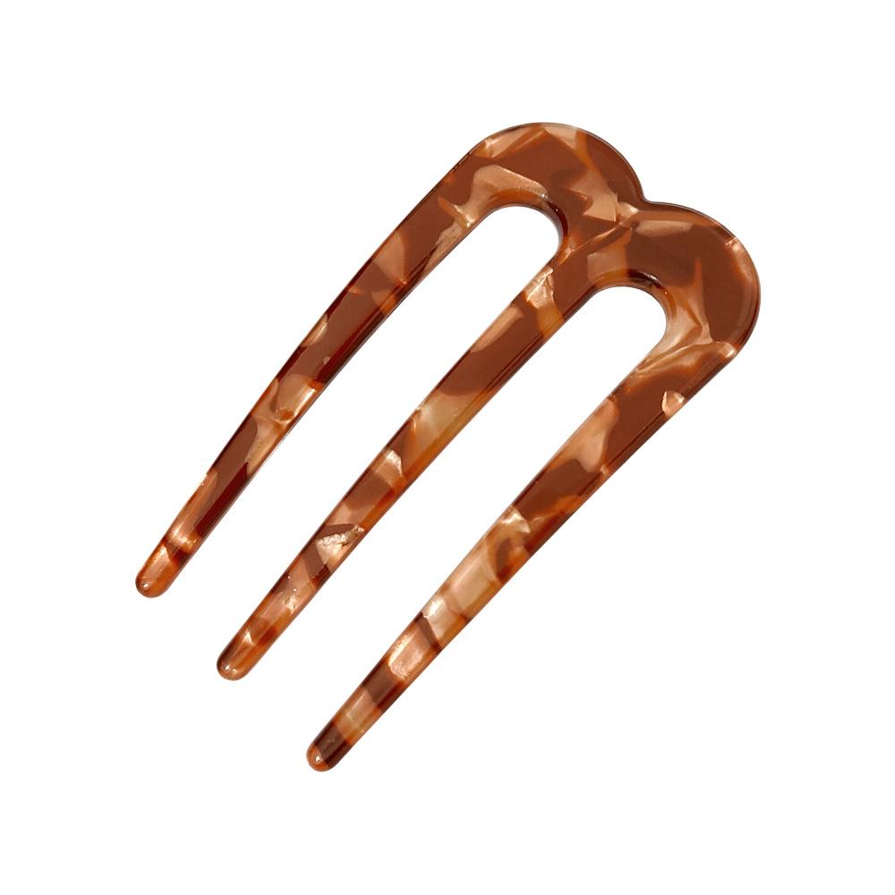 

1 шт. Модные аксессуары для волос Женский ацетатный гребень-пластина для вставки для волос Заколка-патч для фиксации волос Заколки для волос Лю Заколки для волос