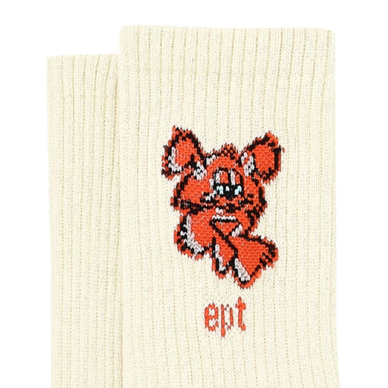 ȘOSETE EPT NIBBLE (IVORY_ORANGE)