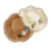 Women's Summer 2025 Wide Brim Beach Straw Hat - New Style Sun Hat