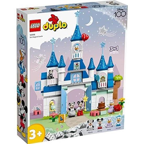 LEGO Duplo 3in1 Magic Castle Toy Gift Birthday Block Educational Christmas Boy Girl Child 1.5 Years 2 6 Toddler Pretend Play Role Disney Goods 10998