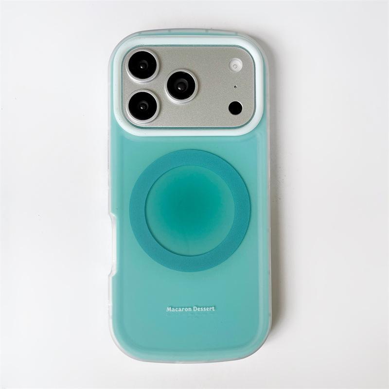 

Frosted Gradient Magnetic Phone Case for iPhone 14/13 - Apple 17/16/15 PRO MAX Anti-Fall Compatible 14Pro