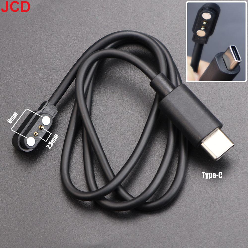 1PC Magnetic Charge Charging Cable For Smart Watch For 2/4Pin 2.5/2.8/3/4/7.62/8/9mm Distances USB Type-C Power Charger Cables