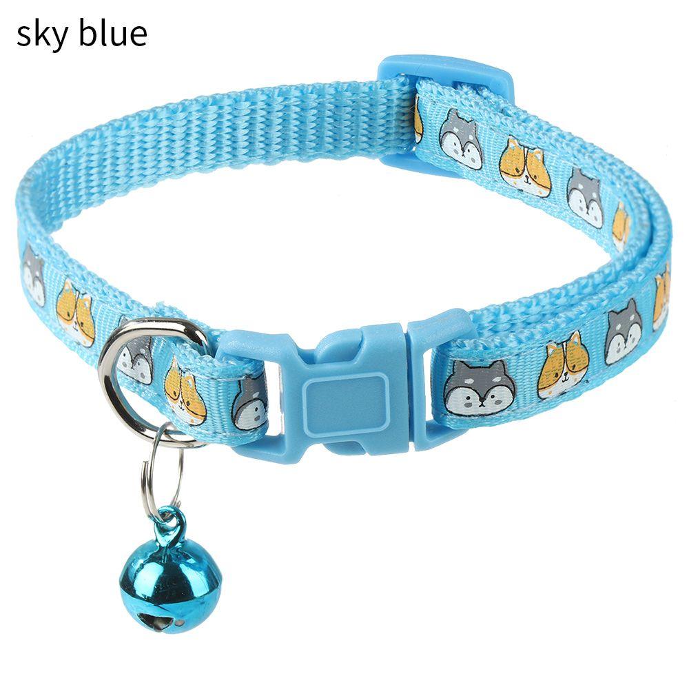 

Cute Adjustable With Bell Kitten Safety Cat Collar Breakaway Quick Release
