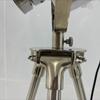 Stojací lampa Searchlight s povrchovou úpravou v chromu s ocelí, bodové světlo, nastavitelné bytové dekorace, stojací rohová světla
