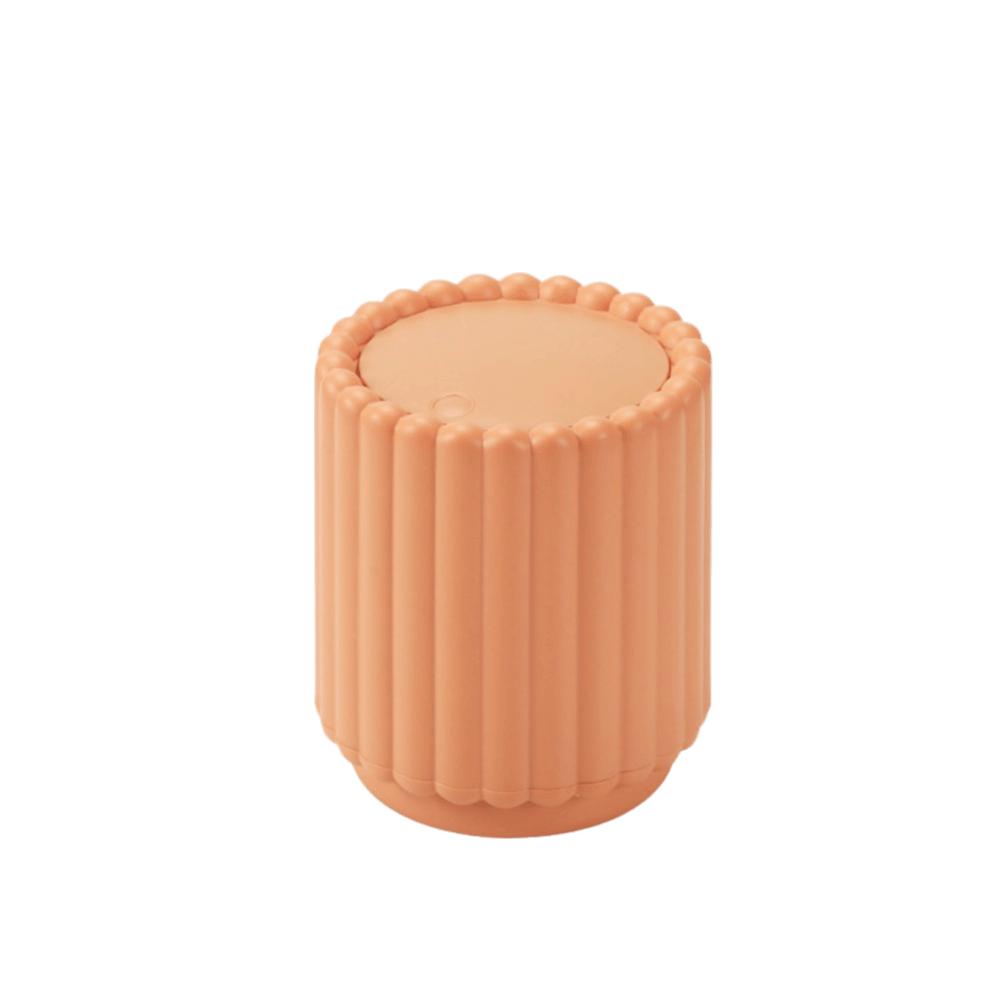 Press Open Lid Desktop Trash Can Non-slip Storage Bucket Creative Garbage Bin For Home Office