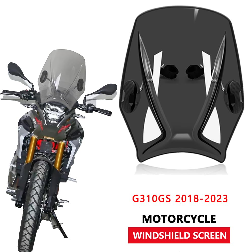 HJSYYDS For G310GS 2018-2023 2024 Wind Deflector New Universal Motorcycle Windshield Windshield Cover Screen Bike Deflector G310 GS [Parallel Import]