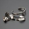 Metall Tumme Finger Gitarrplektrum Fingerskydd Öppen Design Fingerplektrum Plektrum med Örn Manschettarmband Hållbart