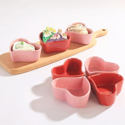 Ceramic Baking Bowl Cake Mold Oven Heat Resistance Dessert Bowl Pudding Steamed Egg Bowl Tableware 90ML